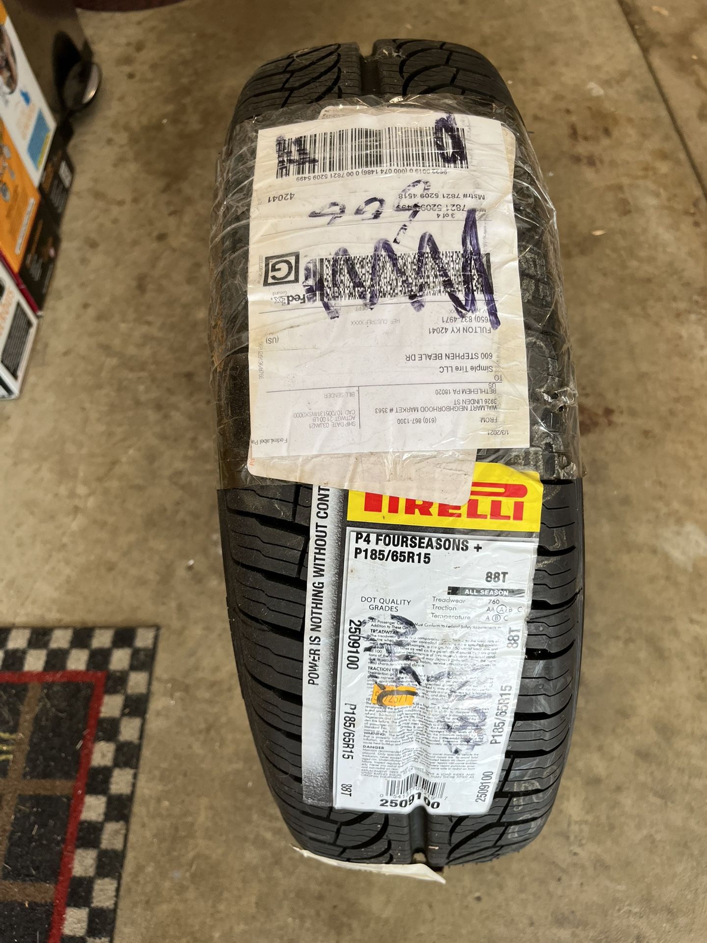 Pirelli Four Season Tire (BRAND NEW)