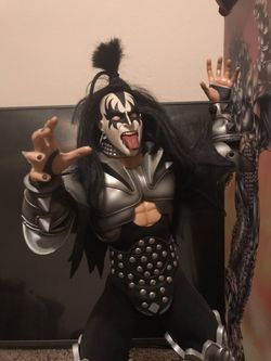 Kiss 1998 Art Asylum Kiss Destroyer Giant 24 Inch Action Figures