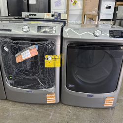 Brand New Maytag Washer And Gas Dryer Set 