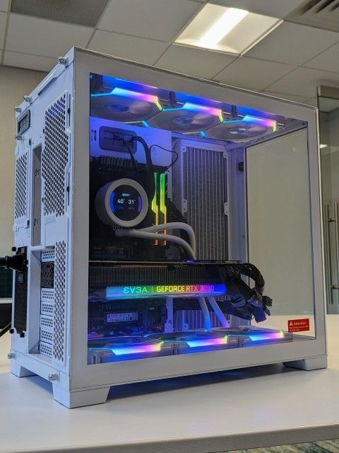 Ultra End Liquid Cooled Ryzen Nvidia RTX 3090 Gaming Editing PC