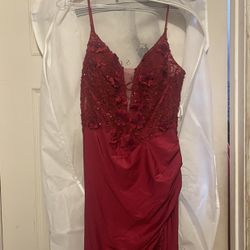 Burgundy Prom dress 