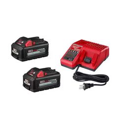 M18 18-Volt Two 6.0 Ah Battery and Charger