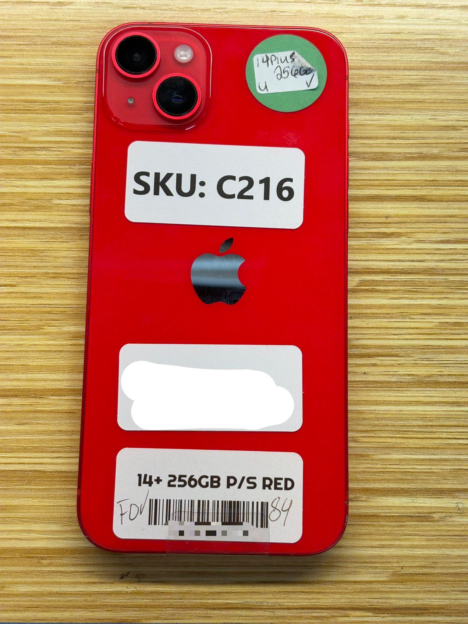 On Sale iPhone 14 PLUS 256GB/Physical Sim Unlocked