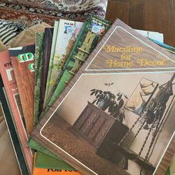 Lot Of Macrame Magazines