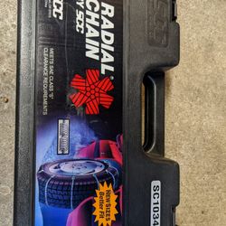New SCC Radial Snow Chains SC1034