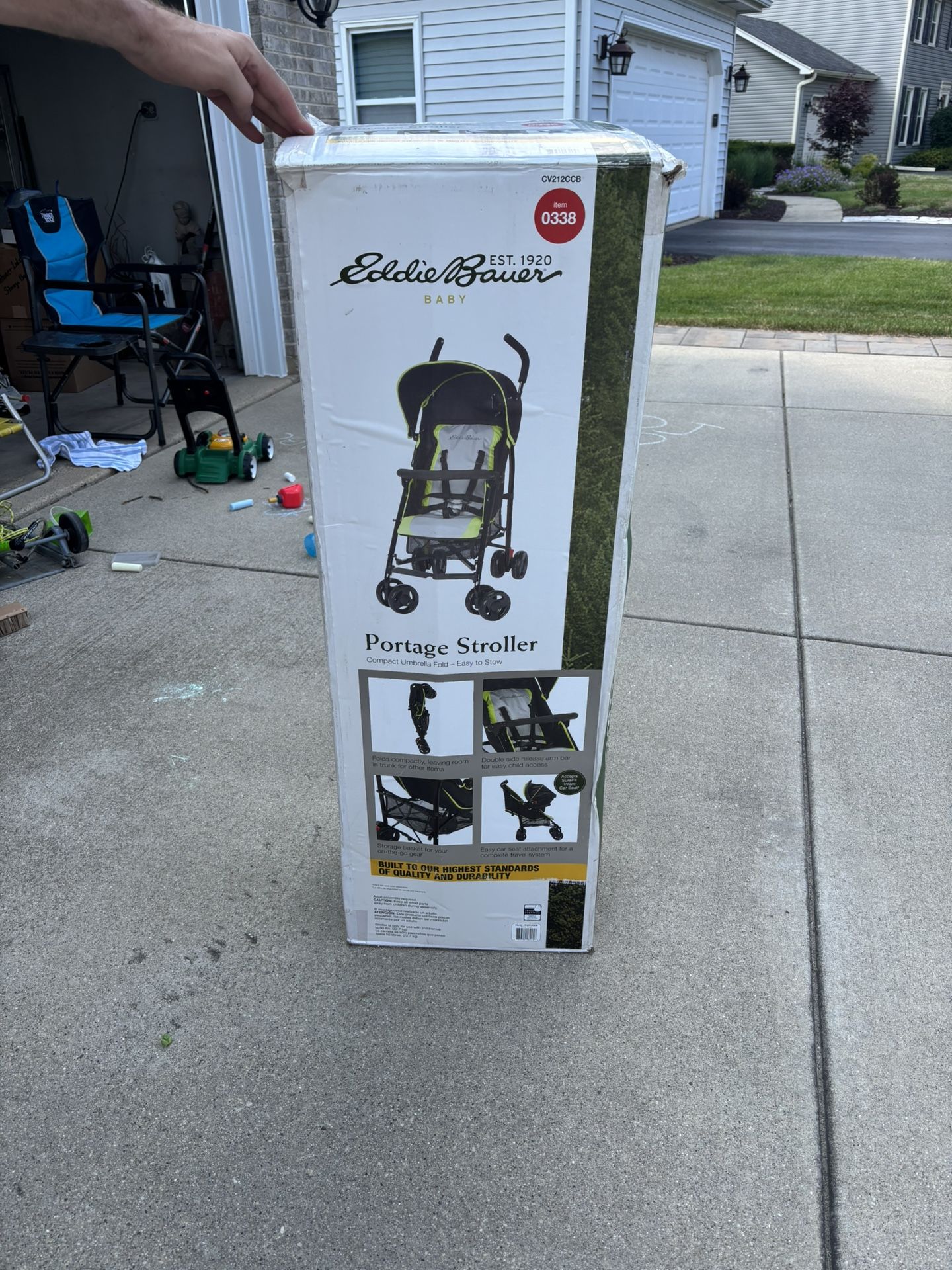 New In Box Eddie Bauer Stroller 