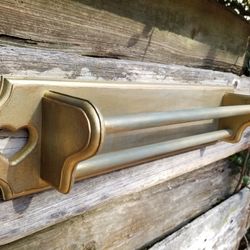 Vintage Heart Towel Wall Rack 