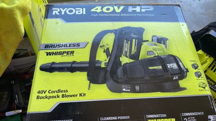 CORDLESS BACKPACK BLOWER