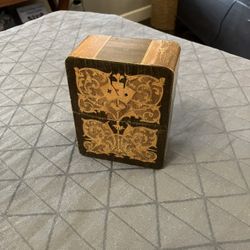 Antique Canasta Cards Holder