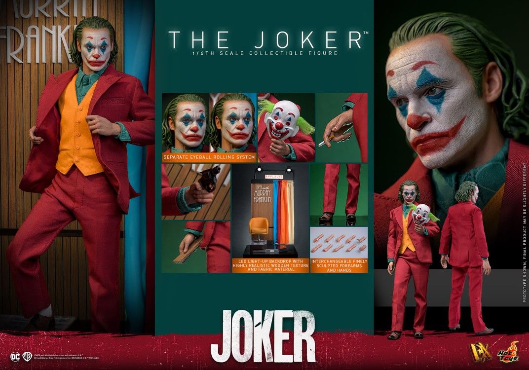 Hot Toys DX42 The Joker (Collector Edition) Joaquin Phoenix 1/6 Figure