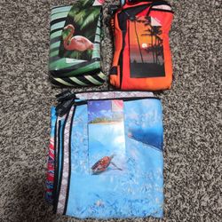 3 Beach Towels Microfiber 