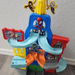 Spiderman - Marvel Spidey and His Amazing Friends Amazing Metals City Track Set