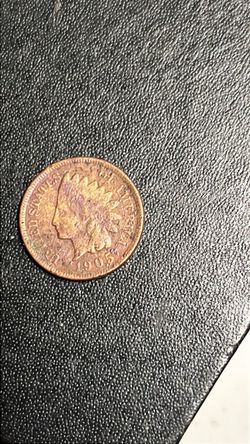 Indian Head Penny Antique US Cent