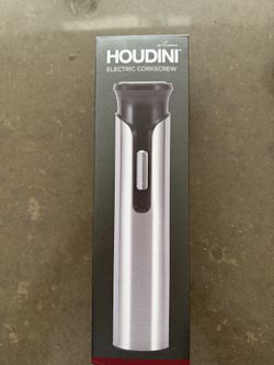 Houdini electric wine opener