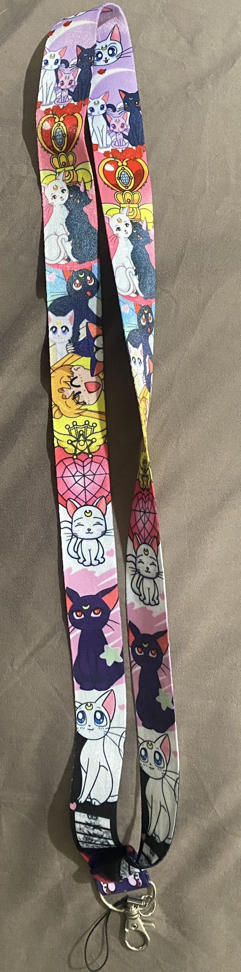 Sailor Moon Lanyard For Keys