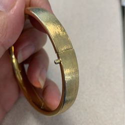 Napier Good Plated Bangle Bracelet 