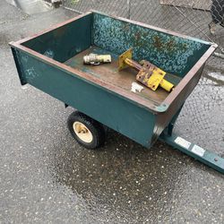 Garden trailer with Tilt And tailgate 