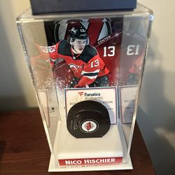 Devils Nico Hischier Memorabilia 