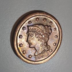 **STATUS OF NOVELTY**UNCIRCULETED LIBERTY 1840 LARGE CENT**