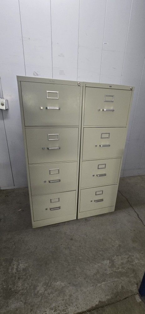 Vertical Metal File Cabinet With Key Legal OrLetter Size $80 Each