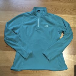 North face TKA 100 fleece pull over quarter zip