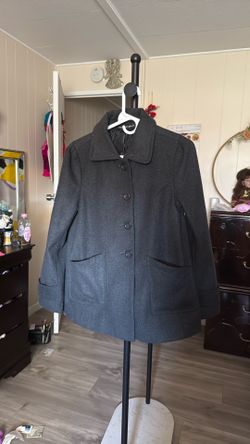 Winter grey coat