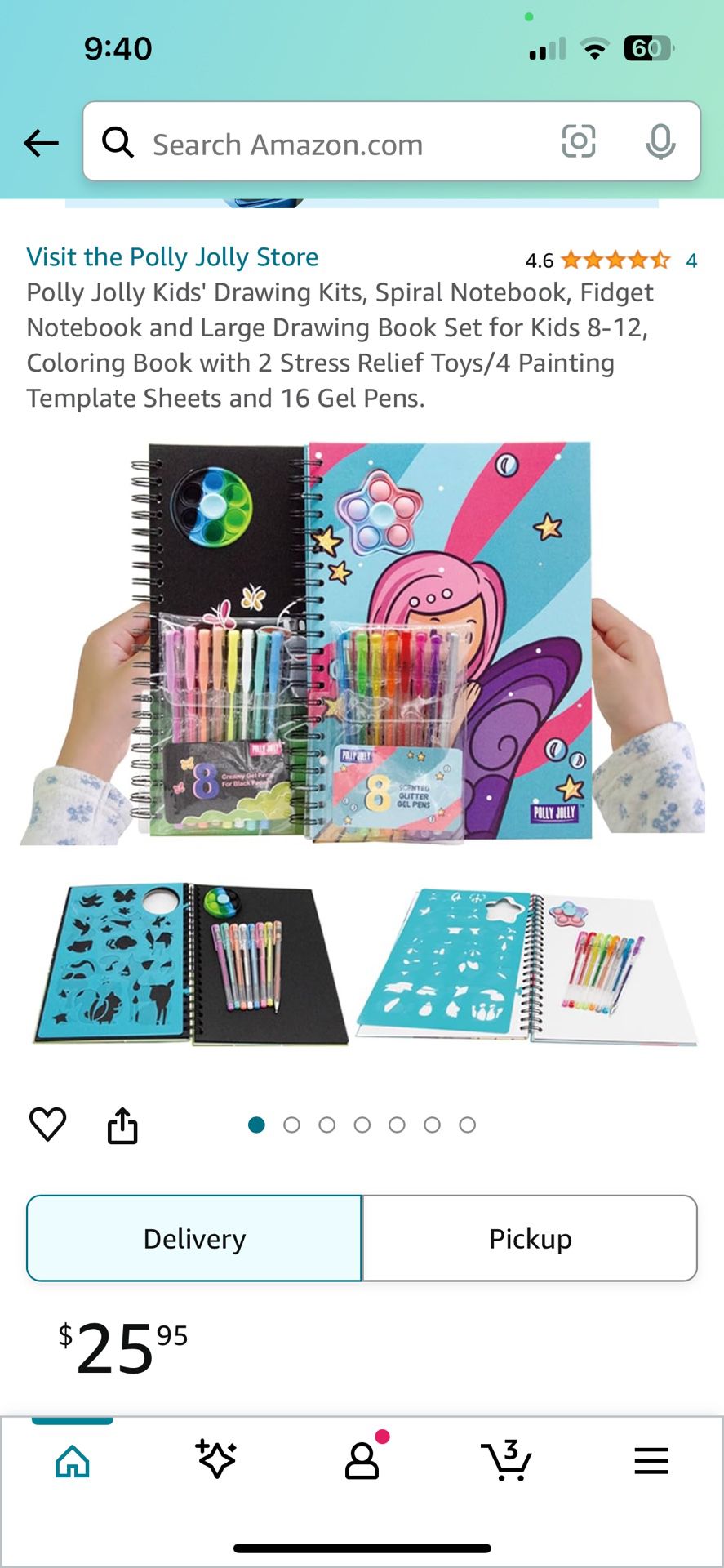 Polly Jolly Kids' Drawing Kits ->Rlegacy