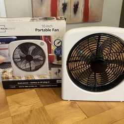Mainstay 10-Inch Portable Fan