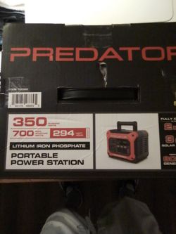 New Predator portable power station