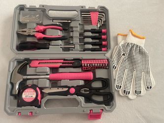 Pink Tool Set