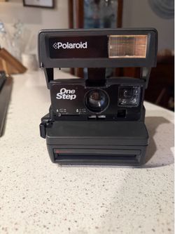 vintage polaroid one step camera