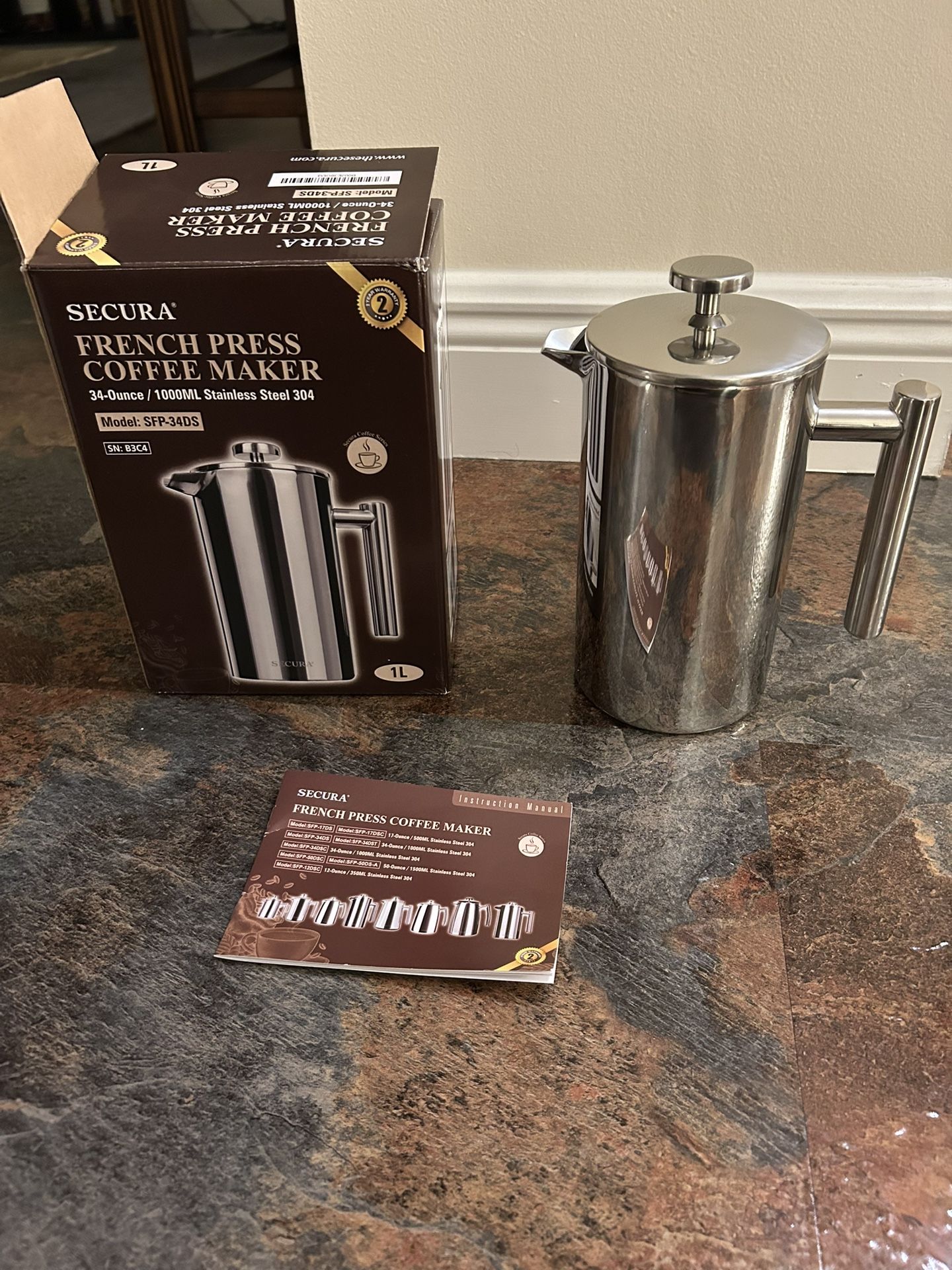 Stainless steel French Press