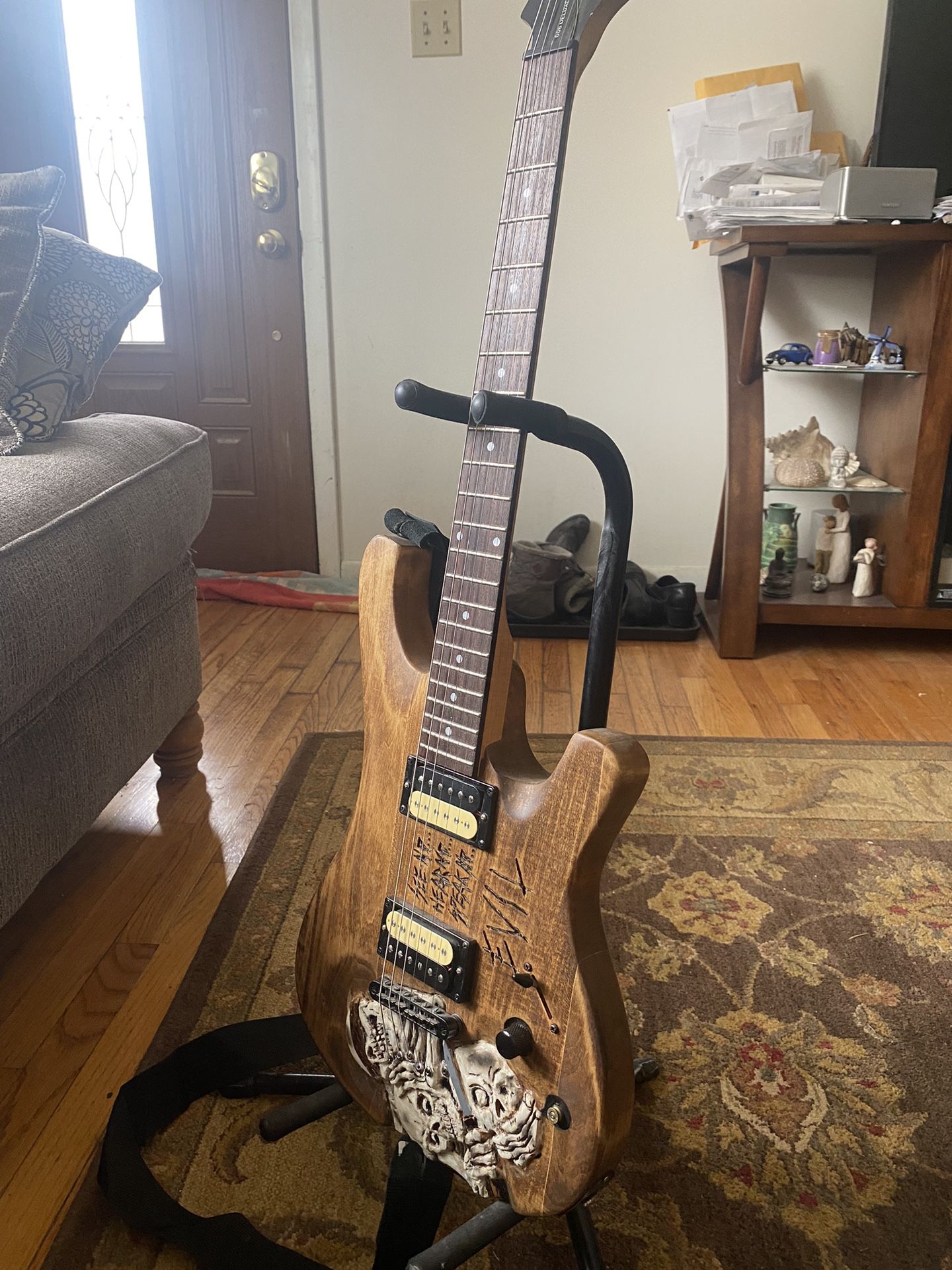Custom Carved Gutair