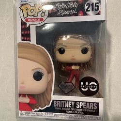 Diamond Britney Spears Catsuit Funko Pop *MINT* Urban Outfitters Exclusive Rocks 215 with Protector