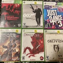 Xbox 360 games