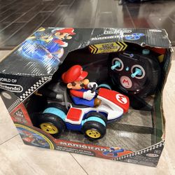 Brand New In Box Mario Kart Mini Anti-gravity R/C Racer