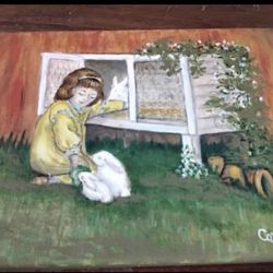 Canvas painting