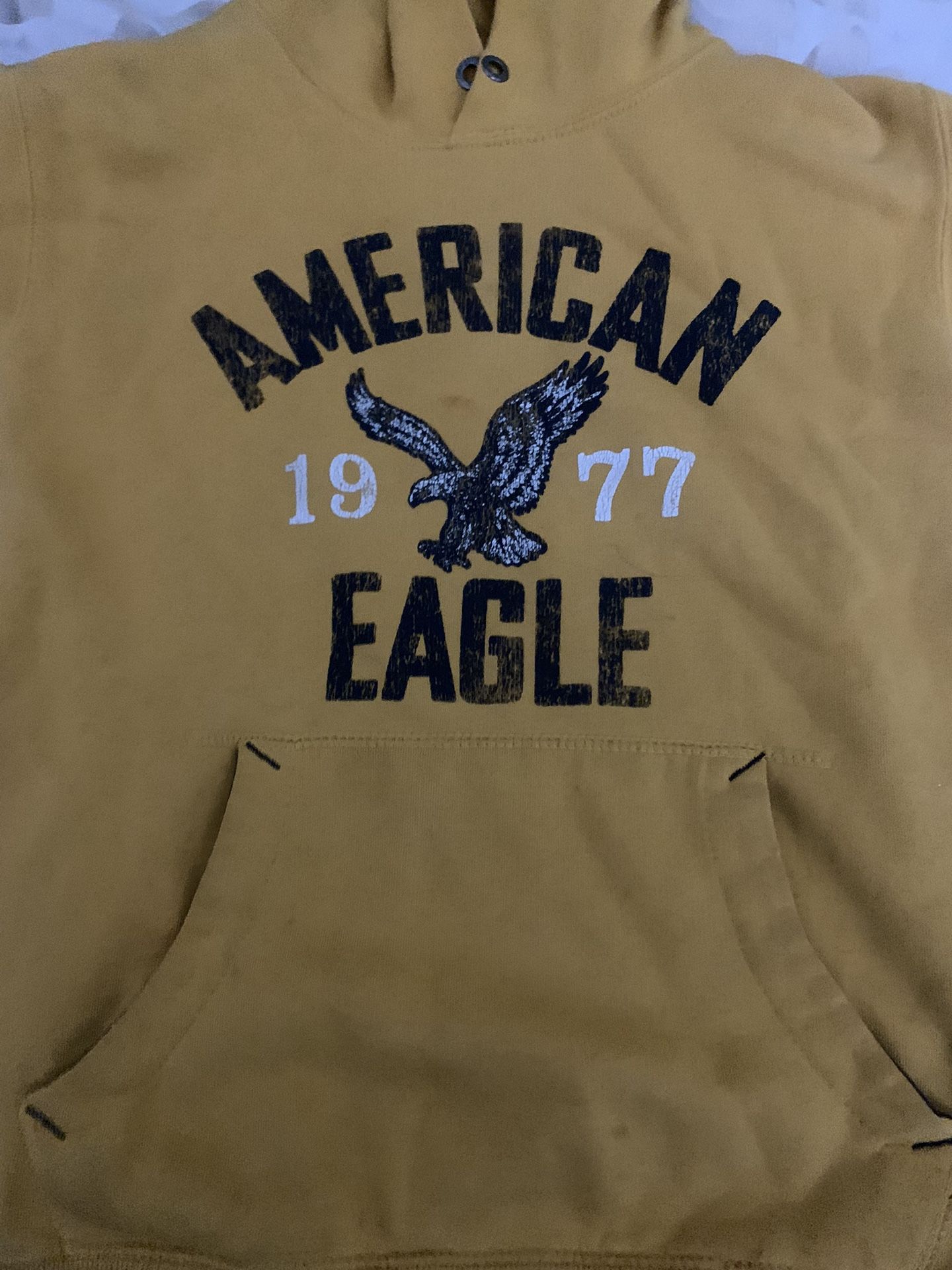 American Eagle Yellow Hoodie