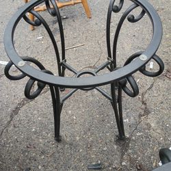 Wrought Iron Tables With Glass Tops 