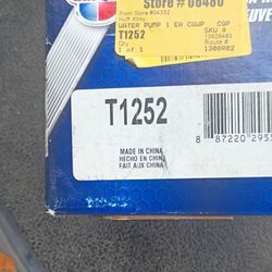 #t1252 Carquest water pump