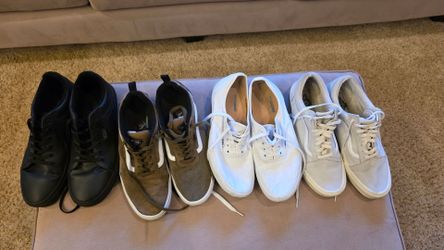 Vans 4 pair lot, men's size 12