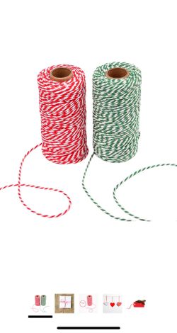 Christmas Twine Cotton String Rope Cord 