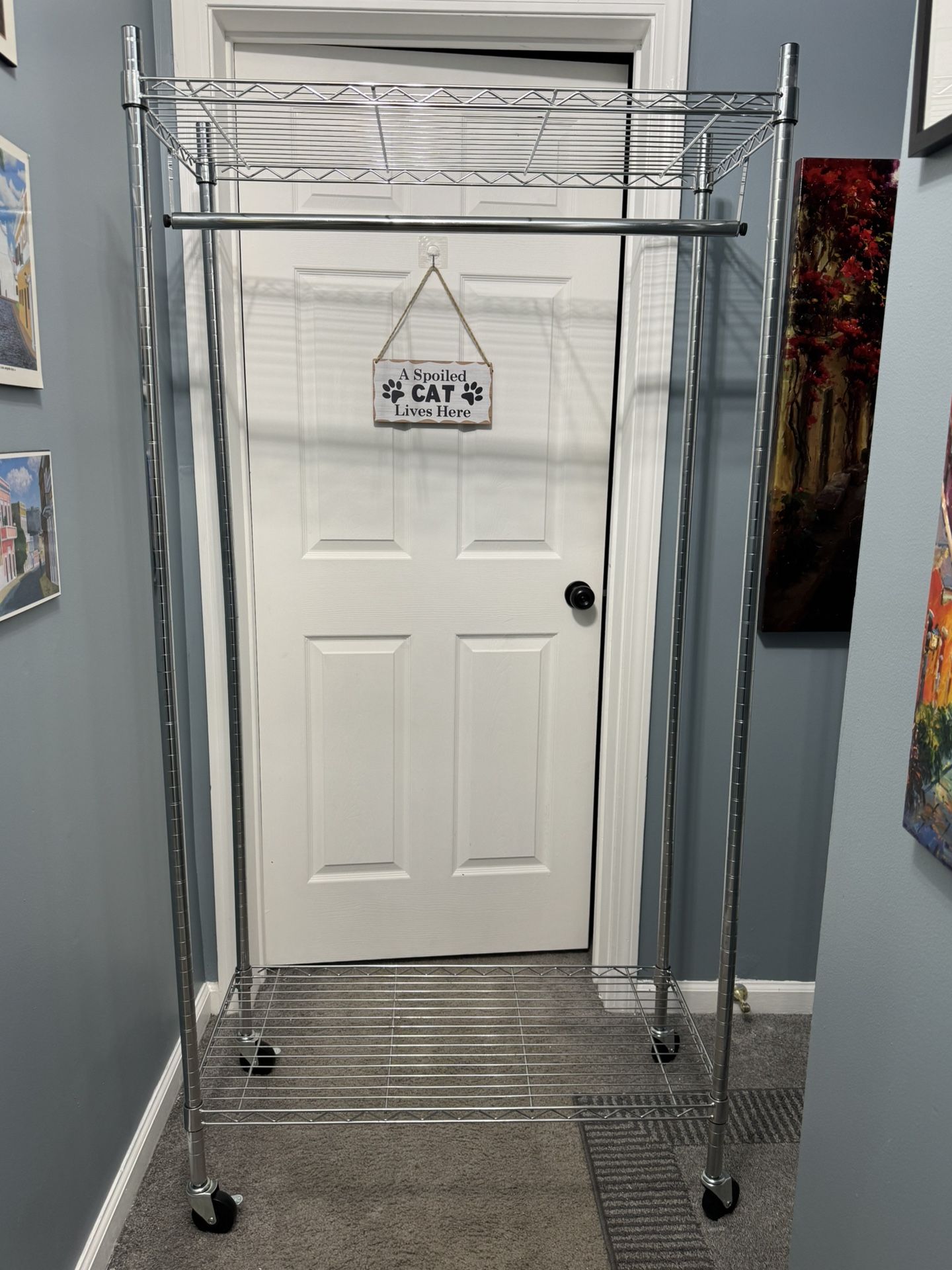 Metal Commercial Garment Rack