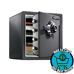 SentrySafe 1.2-cu ft Fire Resistant Waterproof Home safe with Combination Lock