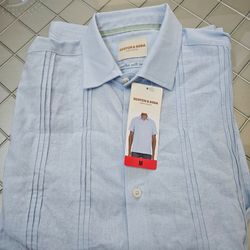 Scotch & Soda Men's Button-Up Shirt Size M