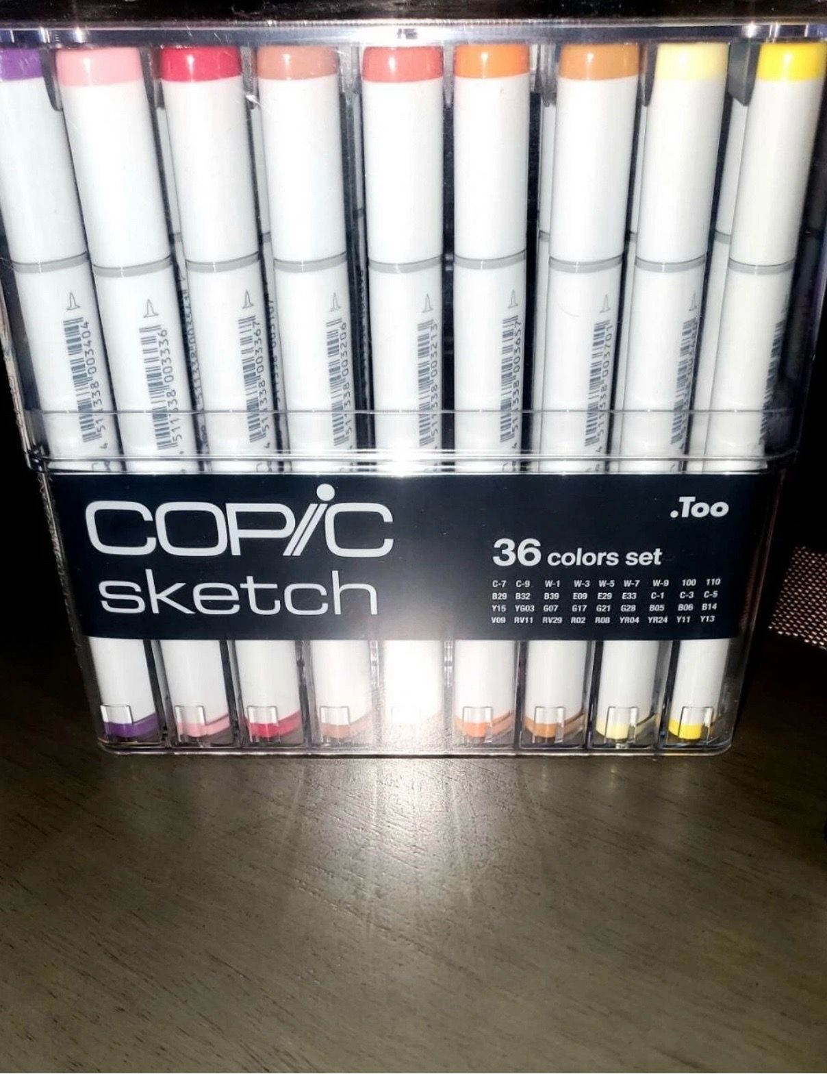Copic sketch .too 36 set
