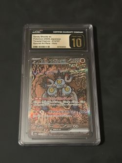 2024 Sandy Shocks ex SAR #215 Pokemon CGC Pristine 10 Terastal Fest ex Holo Japanese TCG
