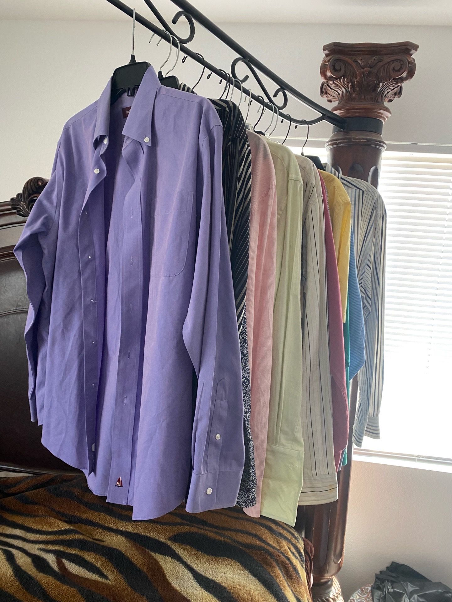 Men dress shirts size medium and large all For
