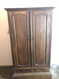 Solid Wood Armoire