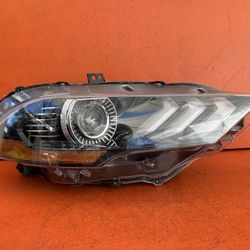 2018 - 2023 Ford Mustang Right Passenger Side LED Headlight Replacement TYC